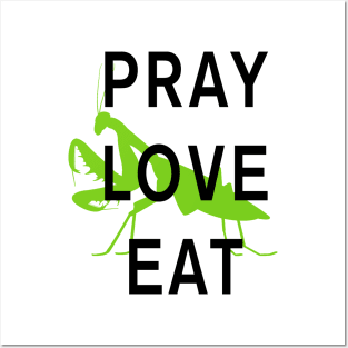 Pray Love Eat Posters and Art